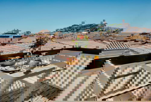 Air Conditioning & Terrace with sea view.