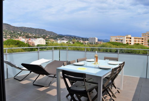 Le Lavandou (83) - the large garden - L&#39;île verte residence Apartment 3...