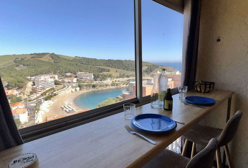Banyuls sur Mer  (66) - Plage des Elmes - Résidence Les Roches...