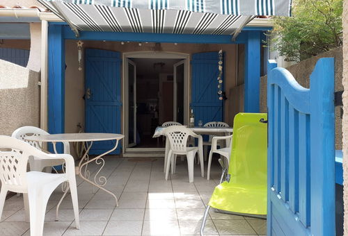 Gruissan (11) -Mateille - Cap Vert Residence. 2 room cabin pavilion - 34...