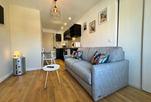 Lovely, functional studio apartment.