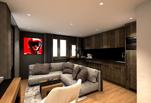 Appartement proche des pistes avec une jolie vue - Val d'Isère 