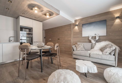 Très bel appartement, idéalement situé à deux pas des pistes de Courchevel...
