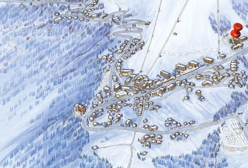Appartement skis aux pieds avec vue sur la montagne - Courchevel 1650