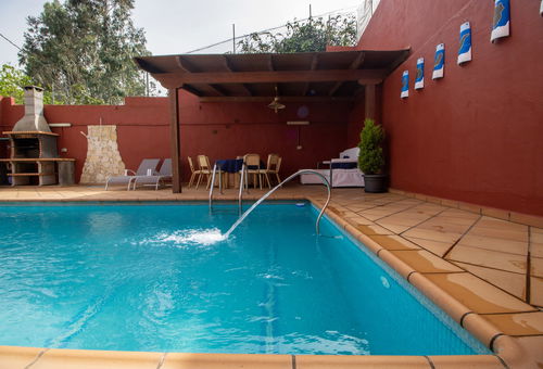 Mountain Chalet with Sea Views & Pool