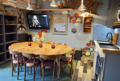 Risoul - Apartment 04 - Fully equipped - WIFI - 30m² - Foot of ski area