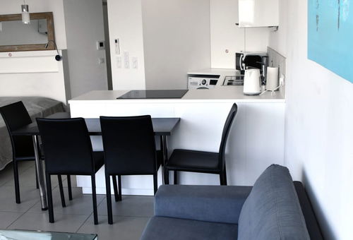 Grande Baie : studio Vue Mer A402 1* dans résidence avec accès privé plage