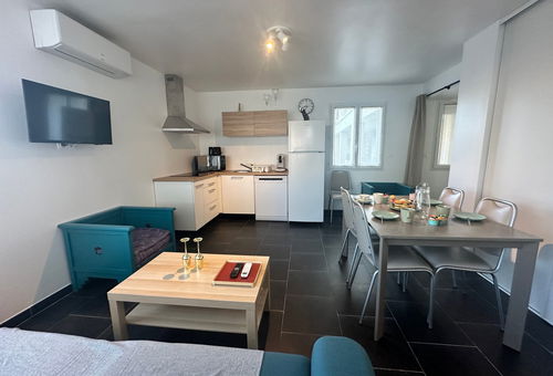 LE FARNIENTE -  Appartement rez-de-chaussée dans résidence face à la plage