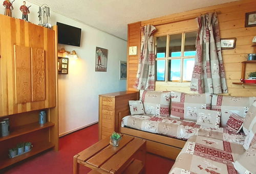LIEBE LA PLAGNE – CHAMOIS RESIDENCE. Mit Sorgfalt eingerichtete Studiokabine...
