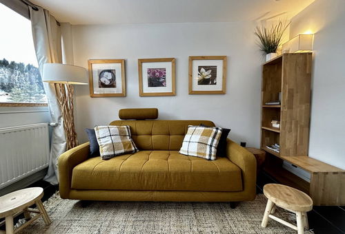 PLAGNE CENTRE – Residence Le Pelvoux. 2 room apartment, facing South, with...