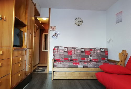 PLAGNE VILLAGES – Residenz Hameaux 1. Studio mit Westbalkon. Dort...