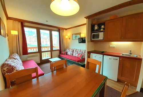 PLAGNE SOLEIL – Résidence Mont Soleil B. Appartement 2 pièces avec balcon,...