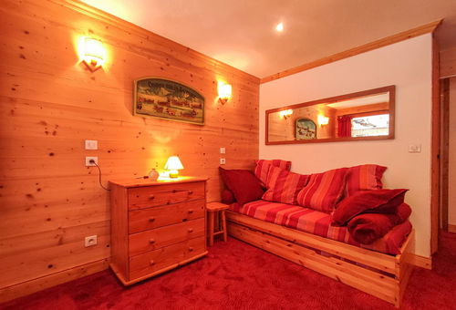 Traditional quality services for this studio 4 in Valmorel. Hamlet Planchamp.