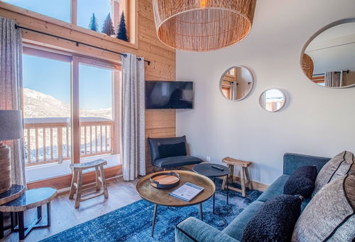 NOUVEAU A VALMOREL – SUPERBE CHALET PRIVATIF EN DUPLEX 3* avec prestations...