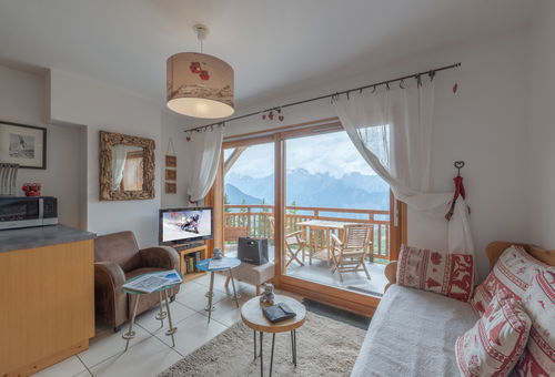 Appartement avec balcon plein sud au quartier du Viel Alpe d'Huez