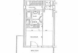 Appartement 1 chambre Les Belleville
