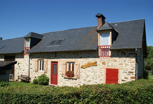 On the ground floor, the “Pierrelise” gîte has a living room with...