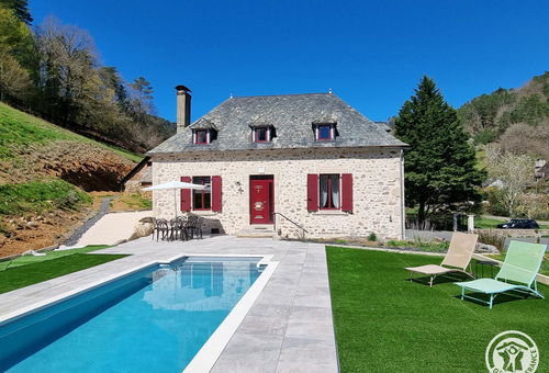 Old Limousin farm with swimming pool 2.7 km from Argentat sur Dordogne -...