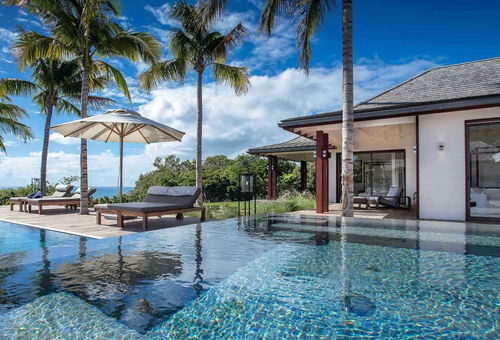 Villa Blanc Bleu St Barth 4-bd