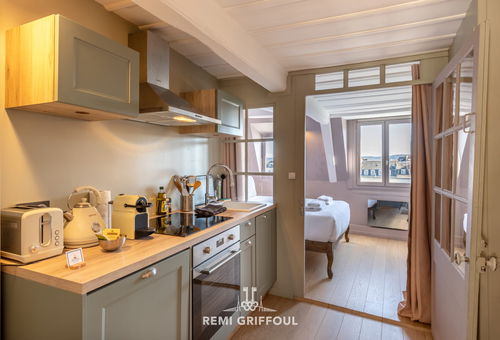 Beautiful flat with view of the port - Honfleur