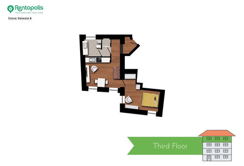 CENTRO Corso Venezia - Chic & Quiet Apartment in M