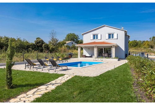 Villa Isabella with pool in Sovinjak, Istria