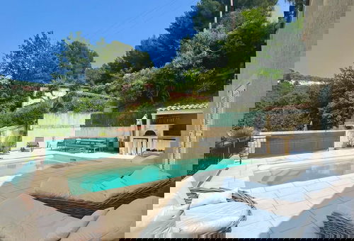 Perched in the hills above Nice, this beautiful villa is the perfect place to...