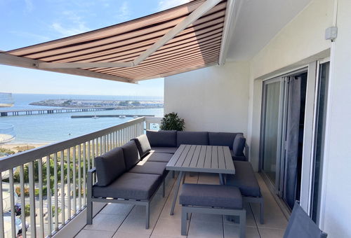 Beau Appartement rénové avec grande terrasse vue mer PORNICHET