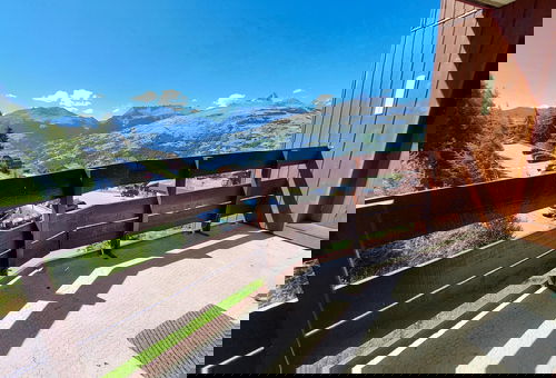 Appartement en centre station départ et retour skis aux pieds. Très...