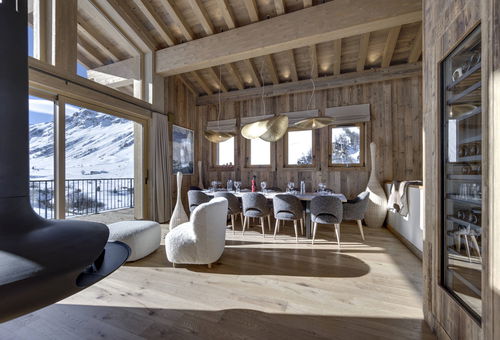 VAL D&#39;ISERE - CHALET MARIUS UNDER CONSTRUCTION - Delivery 10/12/2024...