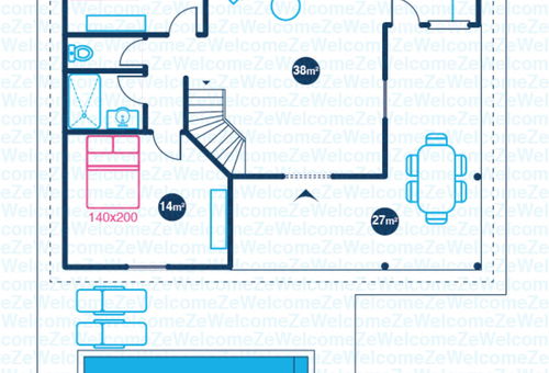 Maison 3 chambres