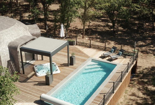 The Dome is located on a 3000m² plot in a quiet area, with a very beautiful...