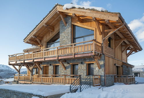 Chalet haut de gamme sur les pistes de ski