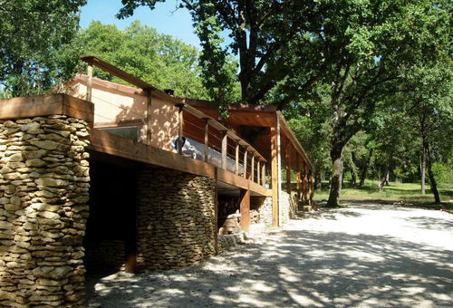House with private swimming pool in nature - AUBAS