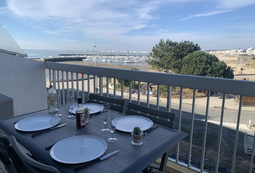 Studio - 4 couchages - Vue sur le port de Pornichet 
