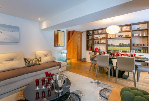 4-room duplex of 80 m2 that can accommodate 6 people On the ground floor of...