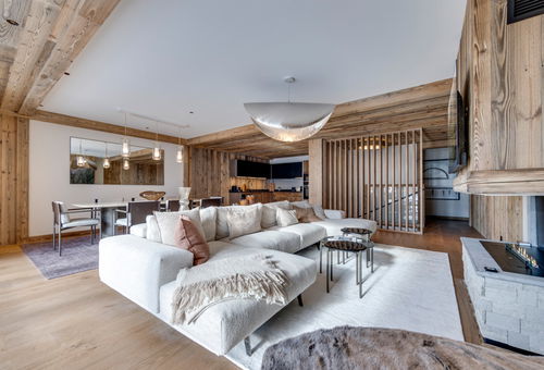VAL D&#39;ISERE - CHARDON APARTMENT 102 In the new residence the...