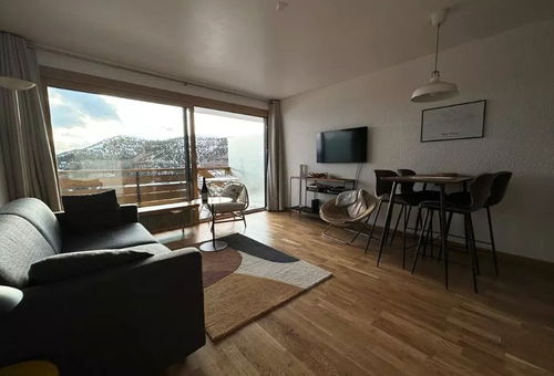 Apartment 1 bedroom Huez