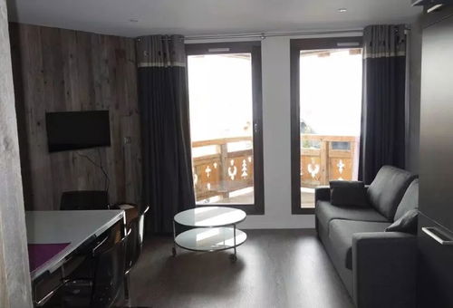 Apartment 1 bedroom Huez