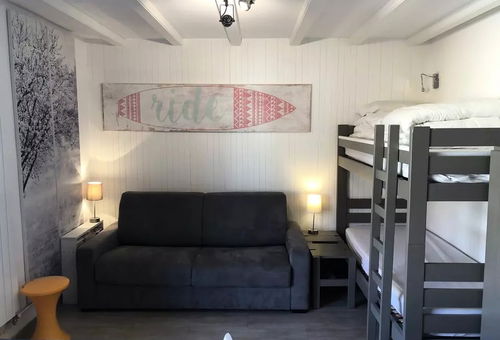 Apartment 1 bedroom Huez
