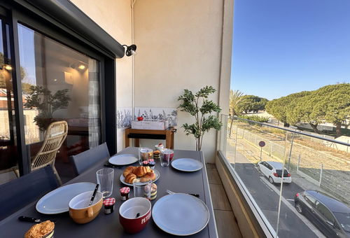 Appartement "Le Refuge du Bord de Mer" au Grau du Roi, 100m de la plage