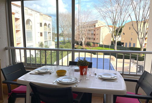 Cap d'Agde (34) - Quartier Plage Richelieu - Résidence Oasis-Lagon...