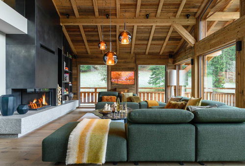 Argentière - Les Iles Magnificent new chalet located along the ski slope...