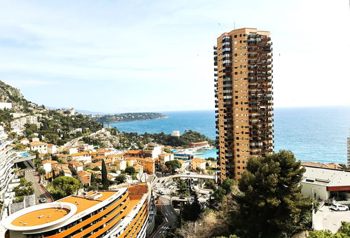 STUDIO BEAUSOLEIL/MONACO TERRASSE VUE MER Clim et Accès Piscine