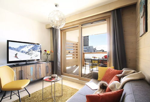 Apartment 1 bedroom Huez