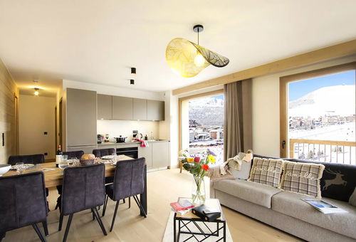 Apartment 1 bedroom Huez