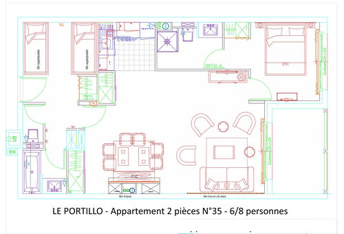 Appartement 1 chambre Eaux-bonnes