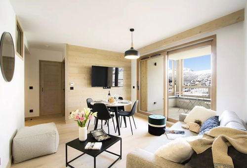 Apartment 1 bedroom Huez