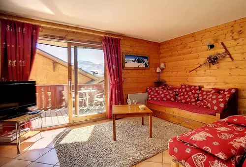 Apartment 2 bedroom Les Belleville