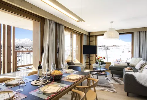 Apartment 2 bedroom Huez